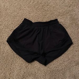 LULULEMON Black detailed shorts